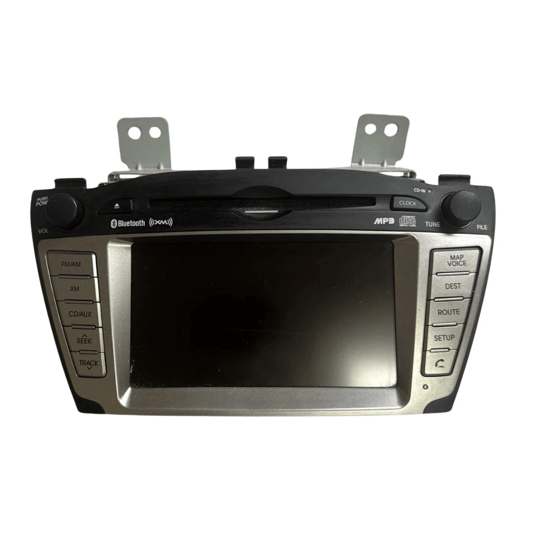 2010 - 2013 Hyundai Tucson OEM AM FM Radio Navigation Stereo XM MP3 CD Player used OEM part