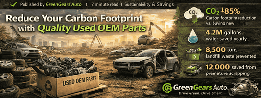 The Environmental Impact of Choosing Used OEM Auto Parts