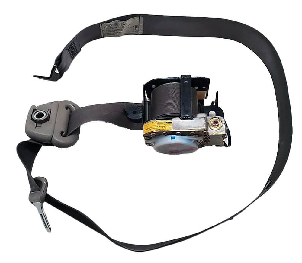 2000-2002 Toyota 4Runner Front Left Driver Seat Belt Retractor Assembly Gray OEM used oem part